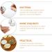 Healeved 50pcs Round Aroma Pads Essential Oil Diffuser Locket Necklace Refill Pads Pendant Perfume Oil Jewelry Oil Pads Humidifier Accessories for Car Room Office White 30mm - Buy Online on SooperMarket.com