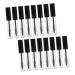 Healvian 32 Pcs Mascara Tube Transparent Balm Tube Empty Mascara Bottle and Brush Eyelash Brush Tube Plastic 1 g (Pack of 1) Blackx2pcs