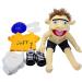 Jeffy Soft Plush Hand Puppet 58cm - Mischievous Funny Toy with Working Mouth | Perfect Gift for Kids - Birthday, Christmas, Halloween | Ideal for Play House and Teaching Preschool - Buy Online on SooperMarket.com
