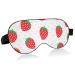 Haskirky Light Blocking Eye Mask Breathable and Adjustable Adult Men and Women Travel on Business Trips Yoga Meditation Light Smooth Comfortable Eye Mask Office Deep Sleep Goodies Strawberry1