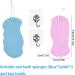 WYSHAK Exfoliating Bath Sponge with Dead Skin Remover - Skin Friendly and Reusable for Adults & Children (Blue+Pink) | Includes 2 Free Hooks - Buy Online on SooperMarket.com