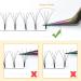 Shop 4D Eyelash Extensions - 0.07 & 0.10 Strength C/D Curl | 8-15 Mix | International Shipping - Buy Online on SooperMarket.com
