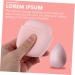PLAFOPE Powder Puff Storage Box Cosmetic Egg Container Beauty Sponge Holders Powder Puff Rack Cosmetic Sponge Container Makeup Sponge Storage Makeup Sponge Stand White - Buy Online on SooperMarket.com