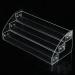 Nail Polish Display Stand 6 Types Permanent Nail Polish Acrylic Clear Makeup Display Stand Rack Organizer Holder(Three Layers)