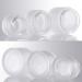 6 Pack Glass Jars with Wooden Lid - 15ml Cream Containers for Cosmetics Lip Balm & Lotions - Travel-Friendly Sample Jars - Buy Online on SooperMarket.com