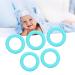 Flexible Teething Bracelet Ring - Soft Teething Relief for Home & Travel (Turquoise Green) - Buy Online on SooperMarket.com