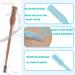 WEERSHUN 2-in-1 Nasal Hair Cutter - 2024 Double-Sided Nose Hair Knife & Portable Ear Picker - Manual 360 Rotating Nostril Hair Remover Tool for Men & Women (Blue 3pcs - Buy Online on SooperMarket.com
