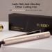 2-in-1 Hair Straightener & Curler for Black Women - Professional Ionic Flat Iron, 1 Inch Gold - Buy Online on SooperMarket.com