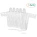 Saiweynee Transparent Disposable Rain Ponchos for Adults - Pack of 5 | Waterproof Emergency Gear for Outdoor Activities and Theme Park Visits - Buy Online on SooperMarket.com