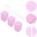 Beaupretty 600pcs Glue Cleaning Pads - Cotton Fabric Wipes for Eyelash Extensions Makeup Removal & Manicure - Pink | International Shipping Available - Buy Online on SooperMarket.com