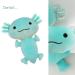 YILITI Axolotl Stuffed Animal Toy 9.8 Inch - Cute Soft Plush Doll for Boys and Girls (Blue) - Perfect Birthday Gift - Buy Online on SooperMarket.com