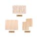 150 Wooden Waxing Spatulas - Small Applicators for Eyebrow & Body Hair Removal | Eco-Friendly Wax Sticks - Buy Online on SooperMarket.com