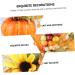 AOKWAWALIY 2pcs Pumpkin Ornaments Sunflower Ornament Simulation Halloween Pumpkin Realistic Pumpkin Photography Prop for Halloween Decor Simulation Pumpkin Household Potted Plant Foam - Buy Online on SooperMarket.com