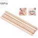 100pcs Disposable Wooden Waxing Sticks for Hair Removal - Body & Eyebrow Wax Applicator Spatulas - Buy Online on SooperMarket.com