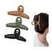 4 Pcs Matte Hair Clips Strong Hold Hair Clips Large Non Slip Hair Clips Hair Claw Clips For Women & Girl (Crossed)