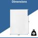 TYH Supplies 50 Pack Newsprint Drawing Paper 32lb Rough 8.5 x 11 Inches - Printer Friendly Blank Sheets - Buy Online on SooperMarket.com
