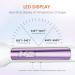 Professional Hair Straightener | 1.65" Titanium Flat Iron | Fast Heating LED Temp Display 10 Temp Levels | International Shipping Available - Buy Online on SooperMarket.com