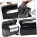 2 Pcs Tin Foil Dispenser Aluminium Foil Hairdressing Foil Cutting Machine Fold Foil Cutting Tool Automatic Care Product Abs Environmental Protection Material Blackx2pcs 17x9cmx2pcs - Buy Online on SooperMarket.com