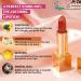 OULAC Metallic Shine Glitter Lipstick - Nude High Impact Lipcolor | Long Lasting Vegan & Cruelty-Free | Hawai Summer (08) - 4.3g/0.15oz - Buy Online on SooperMarket.com