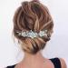 Bride Wedding Silver Crystal Hair Pins - 3 Pack Bridal Headpieces for Women and Girls - A-Silver - Buy Online on SooperMarket.com