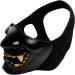 WorldShopping4U Tactical Protective Paintball Airsoft Kabuki Samurai Demon Half Face Mask - Black | Shop Internationally - Buy Online on SooperMarket.com
