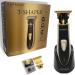 Men's Hair Trimmer by SUPREME TRIMMER ST5210 Beard Trimmer for Men Professional Barber Liner Cordless Hair Clipper – Gold T-Shaper Li (Extra Blade Included) Gold W/ Blades