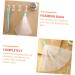 BELLIFFY 6pcs Bubble Net Bath Defoliator Towel Mesh Soap Saver Foaming and Drying Soap Net Bar Soap Pe White - Buy Online on SooperMarket.com