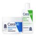 CeraVe Moisturizing Cream and Hydrating Face Wash Trial Combo  12oz Cream + 3oz Travel Size Cleanser