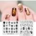 KAD Nail Stamping Plates Set - Chinese Style Series (8pcs) | Nail Art Templates - Buy Online on SooperMarket.com