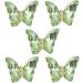 1Bag Butterfly Rhinestones 3D Fashionable Craft Accessories Embellishment For Decoration Green H098 - Buy Online on SooperMarket.com