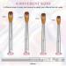 Saviland Kolinsky Acrylic Nail Brush Set - Professional Brushes for Acrylic Nails Extension & 3D Nail Carving - Sizes 6/10/12/14 - Buy Online on SooperMarket.com