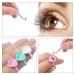 Limko Glue Rings 100PCS Cute Triangle White Glue Cups for Lash Extensions - Makeup Cup for Eyelash Glue Holder - High-Quality Supplies - Buy Online on SooperMarket.com