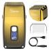 Hatteker Triple Blades Foil Shaver Electric Shaver Razor for Men Close Bald Head Barber Shaver Trimmer Waterproof Wet & Dry, Cordless, Gold