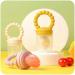 Baby Fruit and Vegetable Pacifier | Silicone Fruit Sucker for Infants | 3-Pack Snuller (Khaki) - Safe & Easy Feeding - Buy Online on SooperMarket.com
