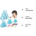 Jumbo Hair Rollers Set Self Grip Curlers For Long Hair No Heat Heatless Hair Rollers With Clips & Comb 24 Packs (Blue 24Pcs) - Buy Online on SooperMarket.com