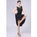 ZX Fringed Lace Back Ballroom Dance Dress with Shorts - Black Large (5 Colors) - Buy Online on SooperMarket.com