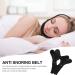 Adjustable Anti-Snoring Chin Strap for Men and Women - Stop Snoring and Improve Sleep Quality - Breathable and Adjustable Design - Black - Buy Online on SooperMarket.com