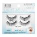 ARDELL LIGHT AS AIR (Style 521) 2 Set with glue - artificial eyelashes including eyelash glue band eyelashes for light volume natural fake lashes vegan ultralight & reusable