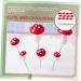 Alipis 60 Pcs Mushroom Cake Toppers Lovely Tiny Mushrooms Birthday Cake Decorations Woodland Theme Cupcake Toppers Cute Mushroom Cupcake Topper Balloon Pump Paper Cup Foam Statue Red - Buy Online on SooperMarket.com