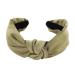 axy fabric headband with knot-vintage-beautiful ladies headband hair accessory headband HR35 (olive green)