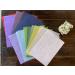 50 Sheets Thin Mulberry Paper - Mixed Colors A4 Sheets for Art, Origami, Craft & Card Making - Buy Online on SooperMarket.com