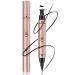DekRion Winged Eyeliner Stamp  Black Eyeliner Liquid Liner  Colored Eyeliner Stamp Black Brown Blue Purple Red  Waterproof Eyeliner Long-lasting Liquid Eyeliner Eye Makeup  1PC Black 01Black