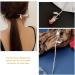 minkissy Metal Chopsticks Metal Chopsticks Rose Metal Hairpin Hanfu Headdress Sticks Bun Hair Pin Chignon Pin Women Girls Hair Accessories Hair Accessories Hair Accessories - Buy Online on SooperMarket.com