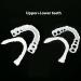 2 Pairs Veneers Dentures - Temporary Tooth Repair for Imperfect Teeth - Buy Online on SooperMarket.com
