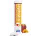 HYDRATIS - Peach Effervescent Lozenges - Optimizes Hydration - Rich in Minerals - Low Sugar - Light Tastes - Sport Cramps Recovery - 20 Lozenges 1 Tube white