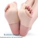 Breathable Silicone Bale Toe Pads - 2 Pieces for Men & Women | Soft Elastic Orthosis for Smooth Comfort - Buy Online on SooperMarket.com