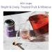 JusTea PURPLE RAIN | Loose Leaf Purple Tea | Tin with Hand Carved Tea Spoon | 40+ Cups (2.8oz) | Very Low Caffeine | Award-Winning | Fair Trade | Non-GMO Loose Leaf Tea Tin - Buy Online on SooperMarket.com