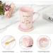Maustic Best Aunt Gifts La Mejor Tia Del Mundo Coffee Mug Tia Gifts from Niece Nephew in Spanish Aunt Coffee Mug Aunt Christmas Mothers Day Birthday Gifts Regalo Para Tia 14 Oz with Gift Box Pink - Buy Online on SooperMarket.com
