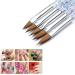 Evvmnaks 1 Set of Nail Brush Tools Set Carving Glitter Pen Manicure DIY Nail Art Tool - Buy Online on SooperMarket.com