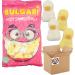 VIMIX Marshmallow Ducks Bag 900g - Vanilla Flavour Marshmallows in the Shape of Ducks | Ideal for Easter Pick and Mix Line - Buy Online on SooperMarket.com